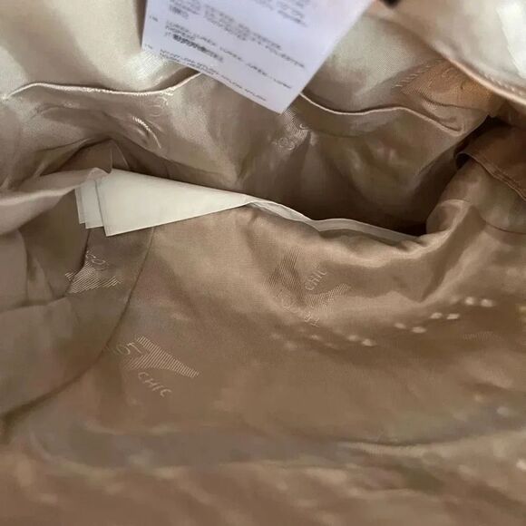 Tricot Chic Nwt Handmade Italy Taglia Jacquard Knit Clutch and Crossbody Fringe - Picture 5 of 7